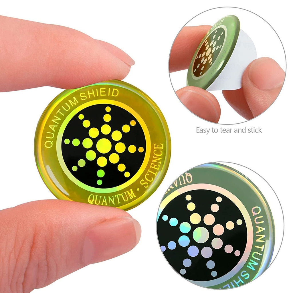 EMF Protection Stickers 6 Pack – Anti Radiation Shield for Phones & Electronics