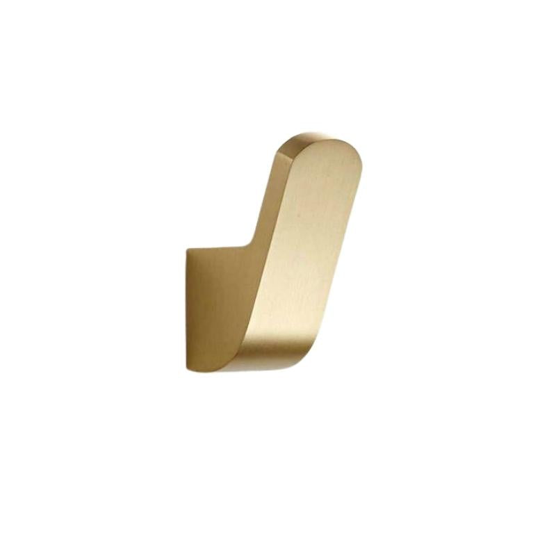 Brass Wall Hooks Modern Golden Robe Coat Towel Hook Set