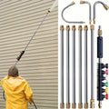 Telescoping Pressure Washer Wand 24ft 4000 PSI Gutter Cleaning Kit