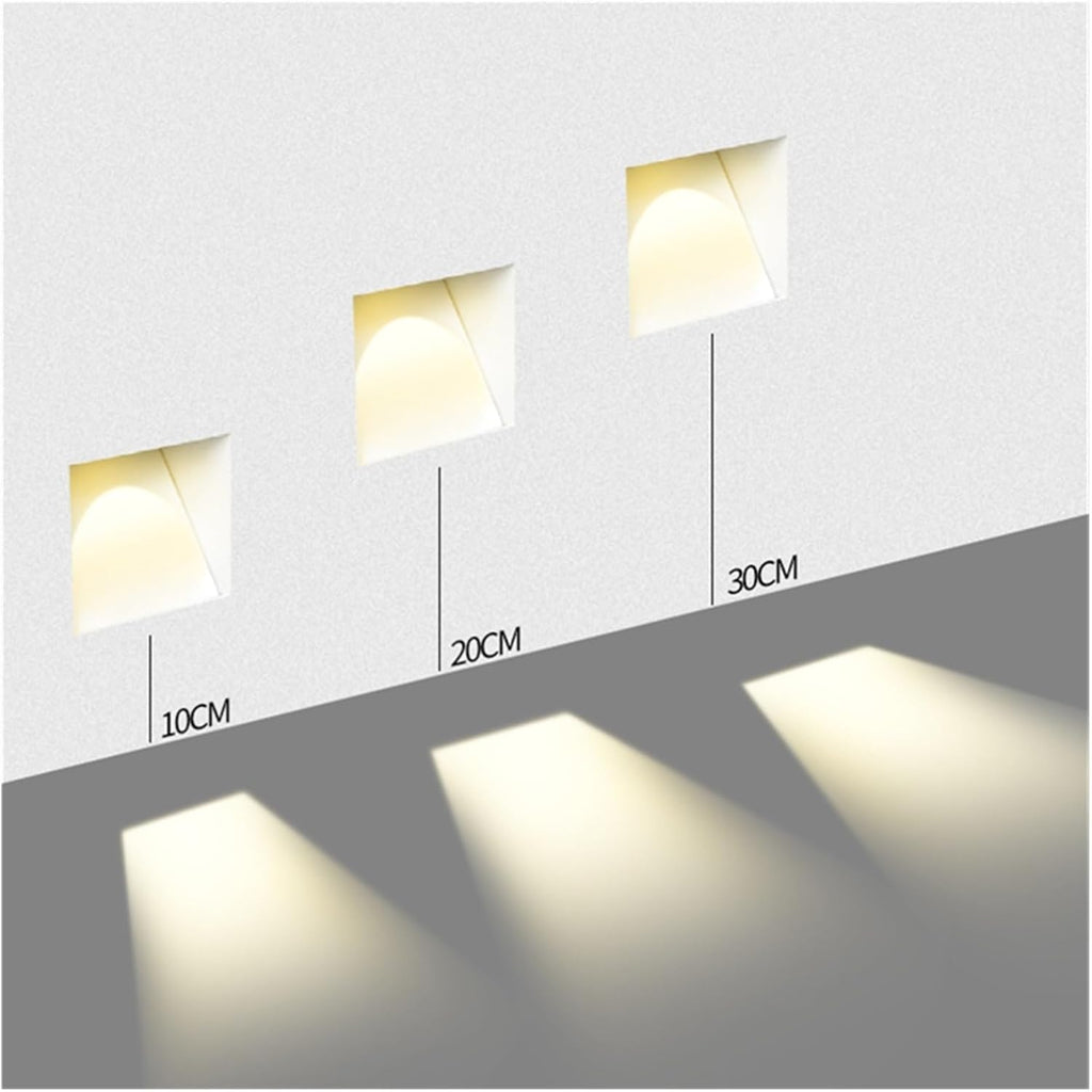 Nordic Frameless Stair LED Wall Light Stainless Steel Sensor Indoor