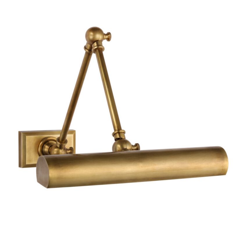 Brass LED Picture Light 12" 18" Dimmable E12 Art Wall Lamp