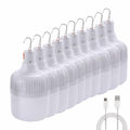 USB Rechargeable LED Bulb Portable Camping Light Emergency Hanging Tent Outdoor