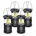 COB LED Camping Lantern Ultra Bright Portable Emergency Light Battery Powered
