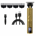 Professional Hair Clipper Beard Trimmer USB Rechargeable Barber Shaver