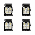 Solar Motion Sensor Garden Light Outdoor Courtyard Lawn Clip-On LED Lamp