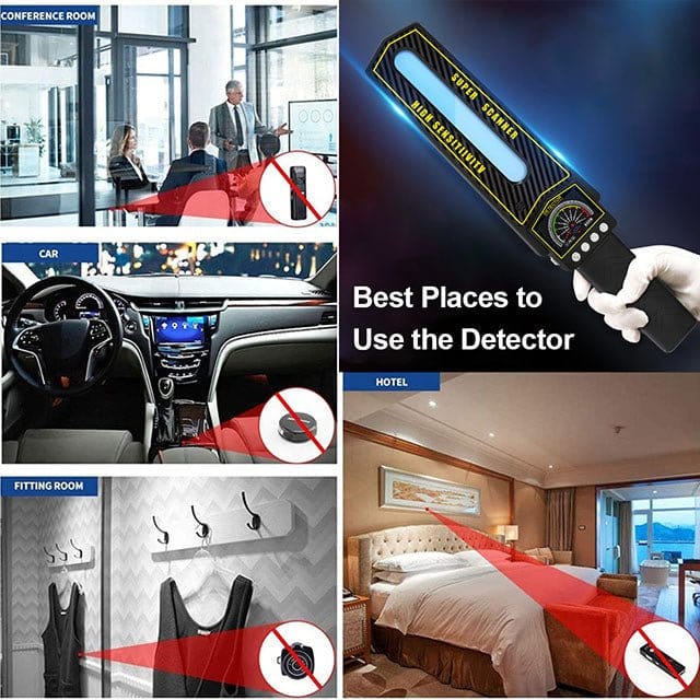 GPS Tracker Detector RF Signal Hidden Camera Finder