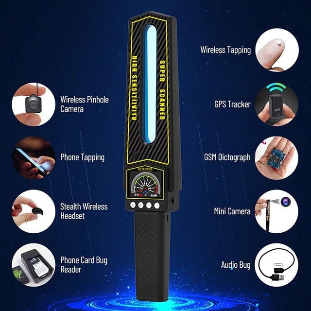 GPS Tracker Detector RF Signal Hidden Camera Finder