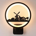 15W LED Wall Lamp Modern Creative Bedroom Living Room Corridor Indoor Light