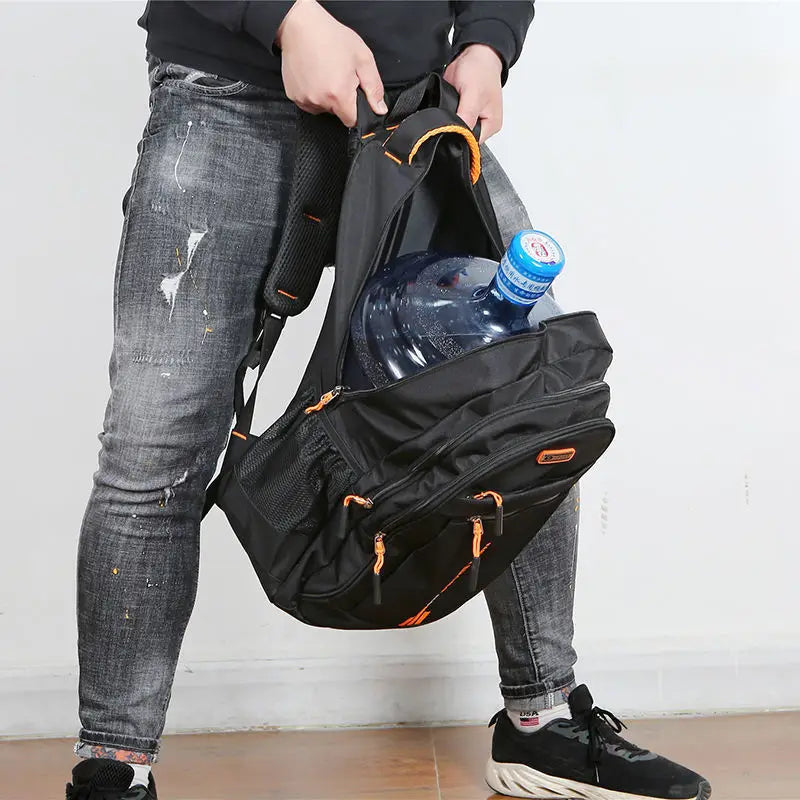 Waterproof Men’s Backpack UrbanGuard Laptop Travel Backpack Oxford Business Daypack