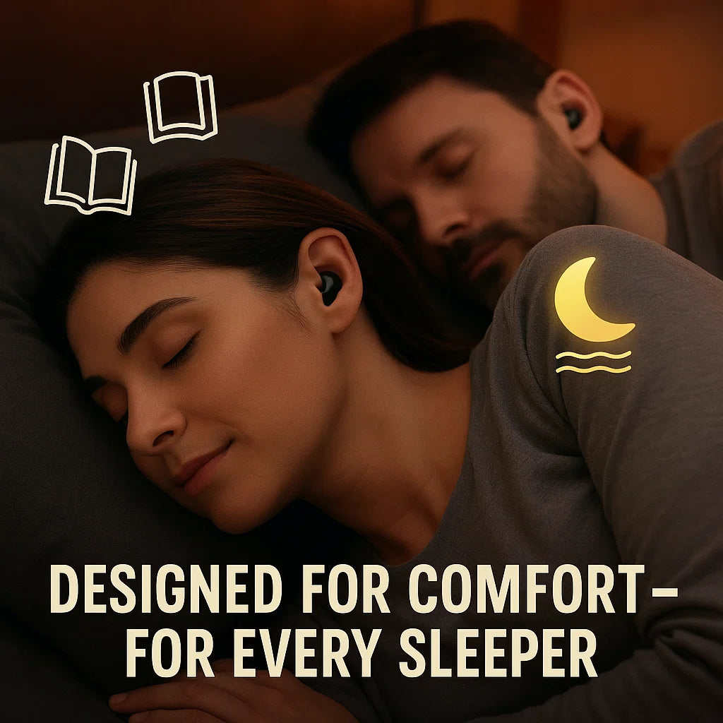LumaSleep Wireless Sleep Headphones Bluetooth 5.3 Ultra-Light Earbuds
