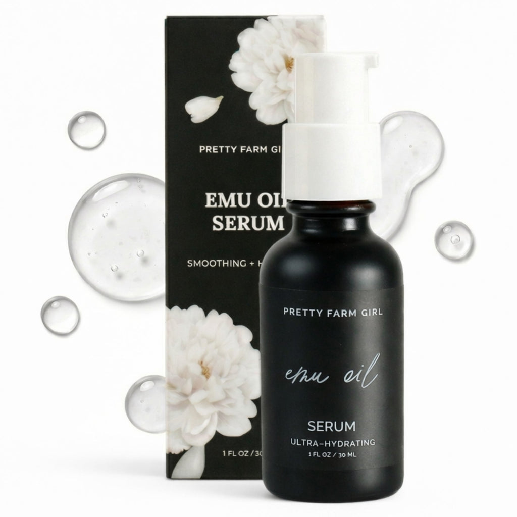 Emu Oil Serum Lightweight Fragrance Free for Sensitive Skin