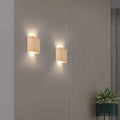 Nordic Wooden Wall Sconce LED Up Down Bedside Living Room Walnut Light