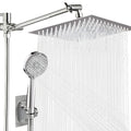 Chrome Stainless Steel Pressurized Shower Set Concealed Toilet Top Spray Arm