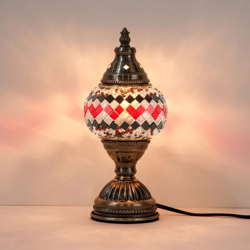 DIY Mosaic Table Lamp Kit Handmade Craft Night Light Parent Child Activity