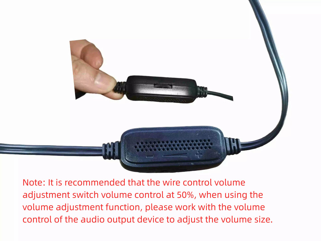 Computer Speaker Stereo Sound with Microphone – 3.5mm AUX PC Speaker for Home