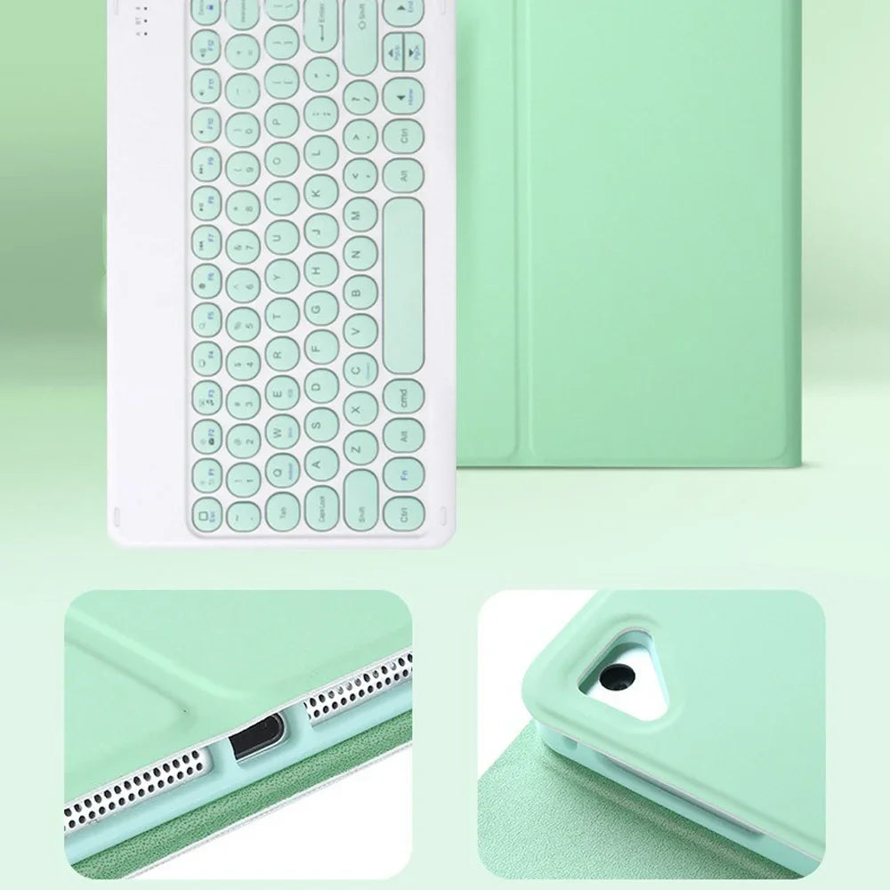 Bluetooth Keyboard Case for 11 Inch Tablet 2025 Touchpad Wireless Cover