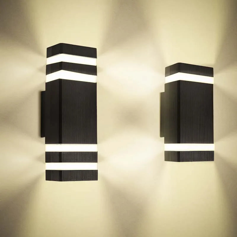 LED Outdoor Waterproof Wall Light Decor Socket External Stairs Fitter Holder E27 Lighting Bedroom Fixture Home Lamp Wall Street