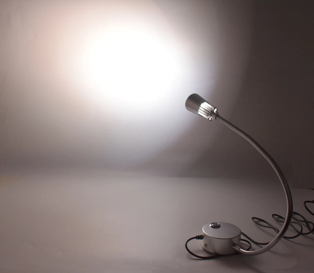 USB Wall Reading Lamp Dimmable Gooseneck Bedside Light 3CCT CRI98