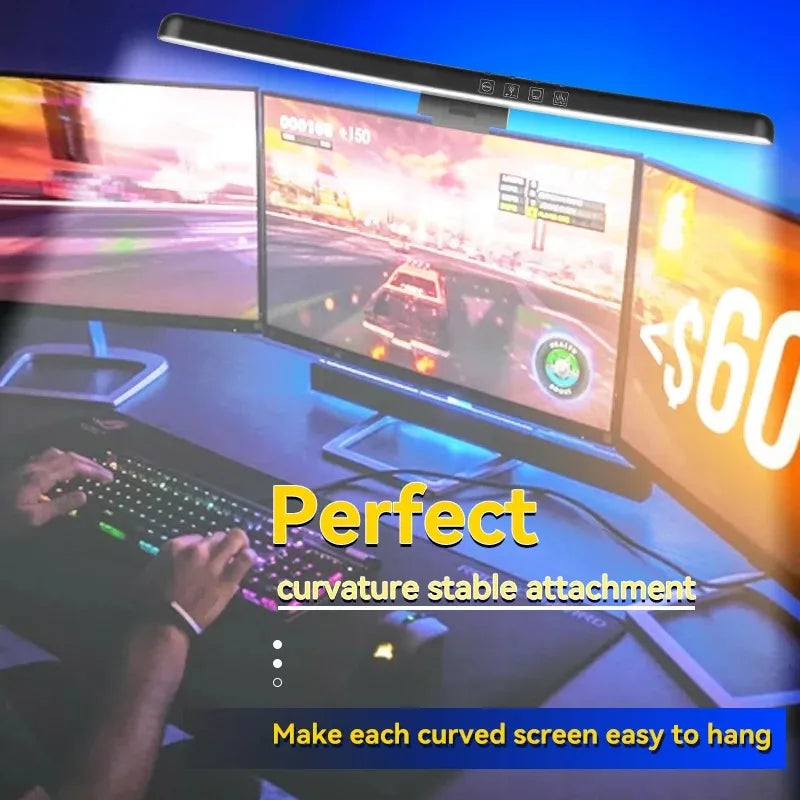 LED Monitor Light Bar USB Stepless Dimming Desk Lamp Screen Backlight Office
