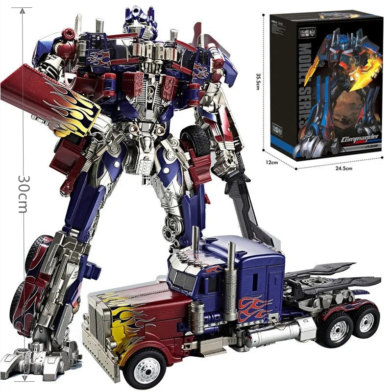 30cm Remote Control Transforming Robot Action Figure with Accessories