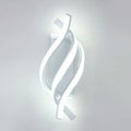 Curved Spiral LED Wall Lamp – Modern Light Fixture for Bedroom, Living Room, Hall