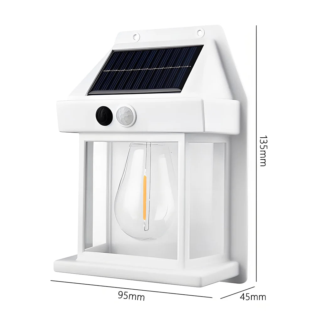 Powerful Solar Wall Light – Waterproof LED Fence Lamp with Light Sensor Outdoor