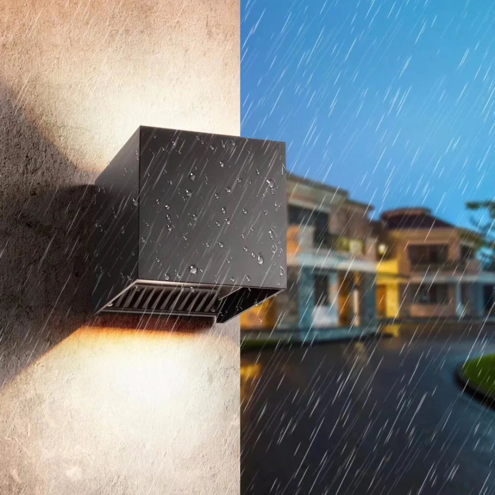 IP65 LED Wall Light – Outdoor Waterproof Aluminum Sconce for Porch, Garden & Bedroom