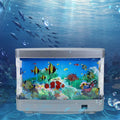 Tropical Fish Tank Lamp Virtual Aquarium LED Night Light Kids Room Gift