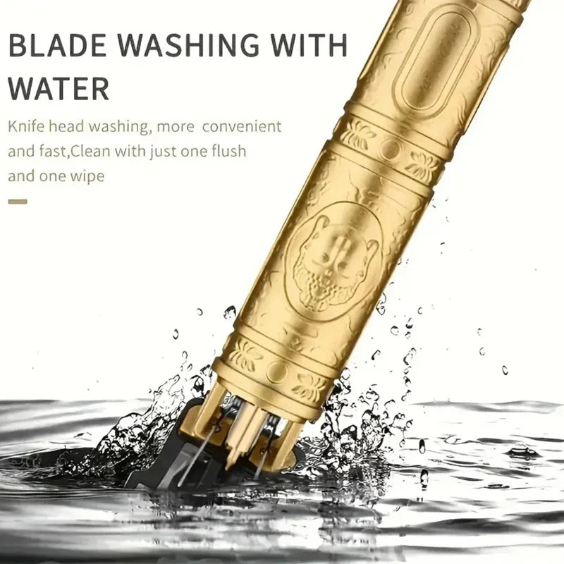 Professional Hair Clipper Beard Trimmer USB Rechargeable Barber Shaver