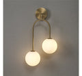 Modern Glass Ball Wall Sconce Bedroom Bedside Living Room Background Light