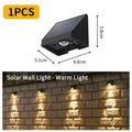 Solar Wall Light Outdoor – Waterproof LED Fence Lamp for Garden, Patio & House Sign