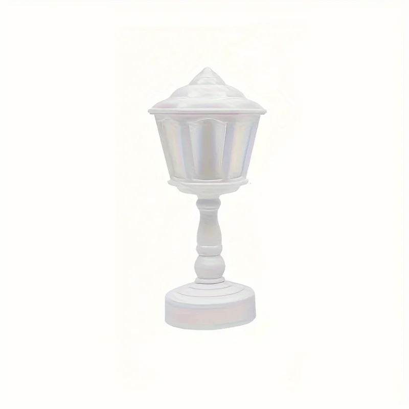 Pagoda Flower LED Table Lamp Battery Desk Night Light Modern Bedroom Decor