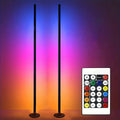 Smart RGB LED Floor Lamp App Control Music Sync Corner Light with Timer