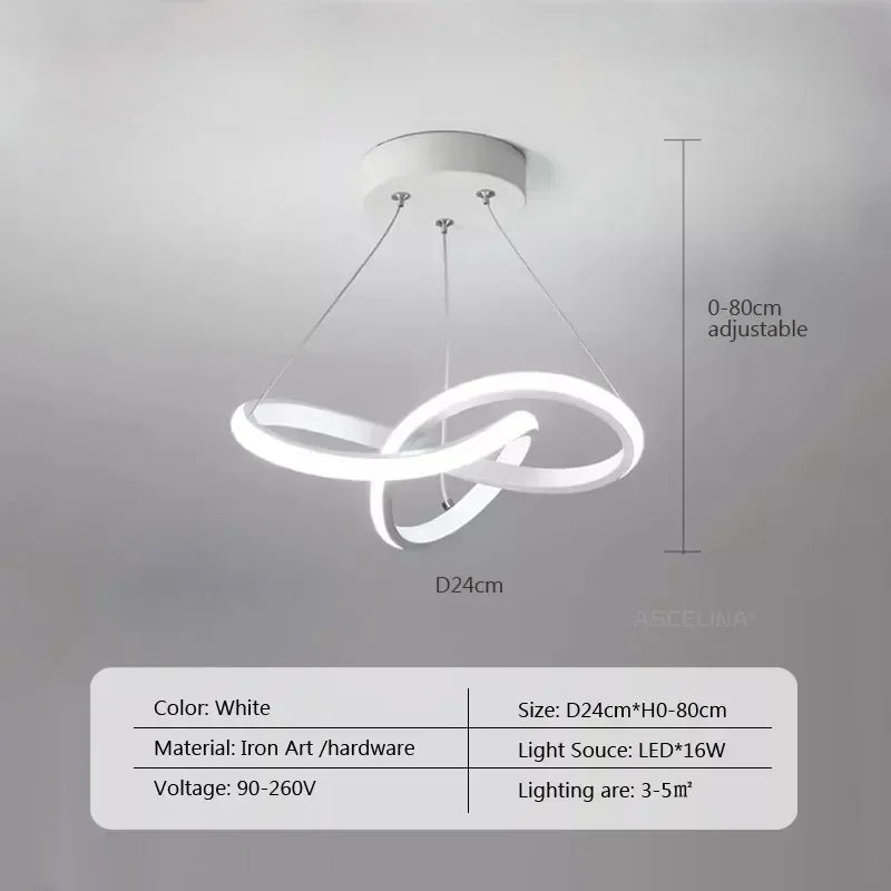 Moktan Sabai Nordic LED Pendant Lamp – Modern Ceiling Light for Dining & Living Room