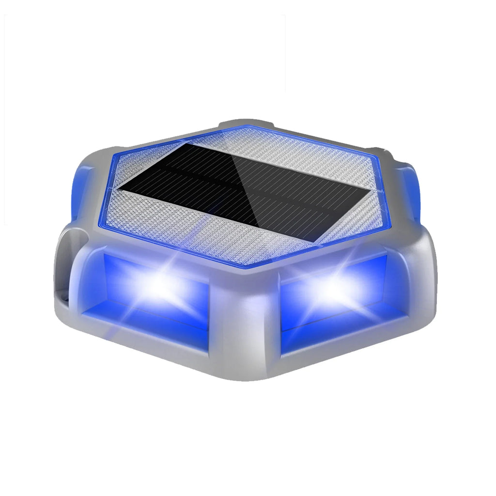 Solar Deck Lights LED Step Path Light Outdoor Solar Powered for Stairs Driveway