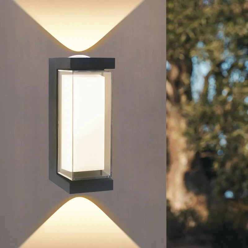 LED Outdoor Waterproof Wall Light – Porch Yard Walkway Lamp for Indoor & Garden