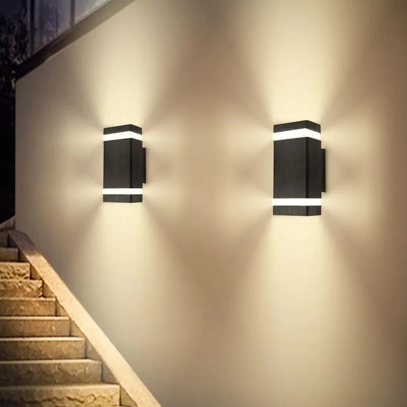 LED Outdoor Waterproof Wall Light Decor Socket External Stairs Fitter Holder E27 Lighting Bedroom Fixture Home Lamp Wall Street