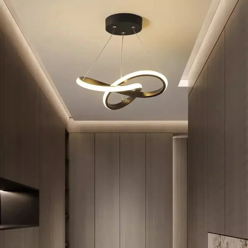 Moktan Sabai Nordic LED Pendant Lamp – Modern Ceiling Light for Dining & Living Room