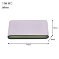 LED Outdoor Waterproof Wall Light – 6W 12W 24W Aluminum Sconce for Home & Patio