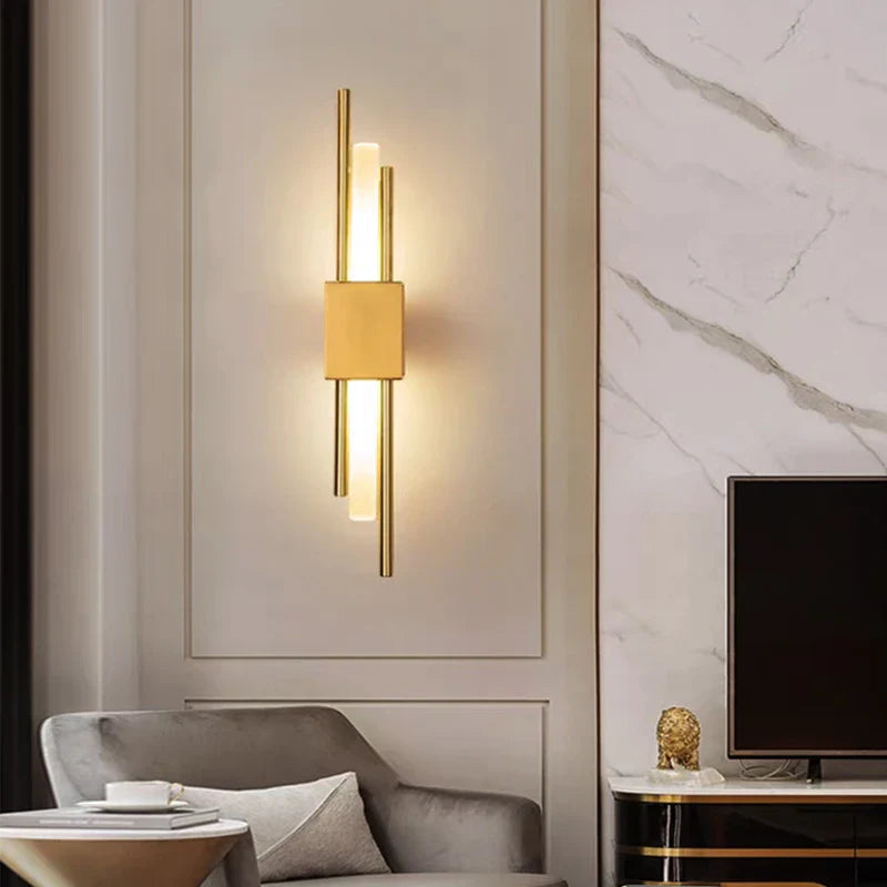 Nordic Rechargeable LED Wall Sconce Plug In Bedroom Bedside Living Room Light