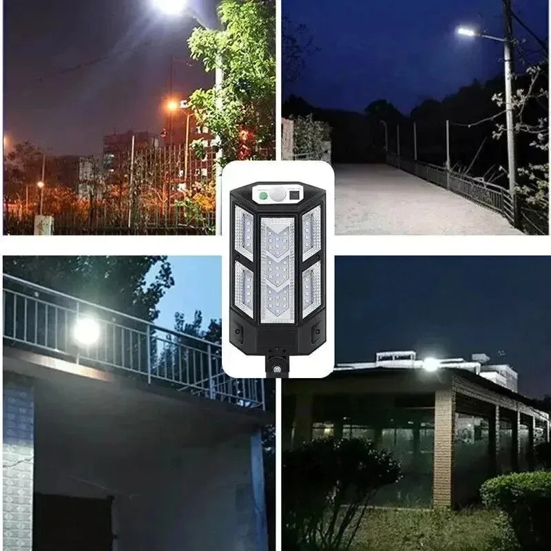 Solar Motion Sensor Light – 15000LM IP65 Waterproof LED Lamp for Outdoor & Garden