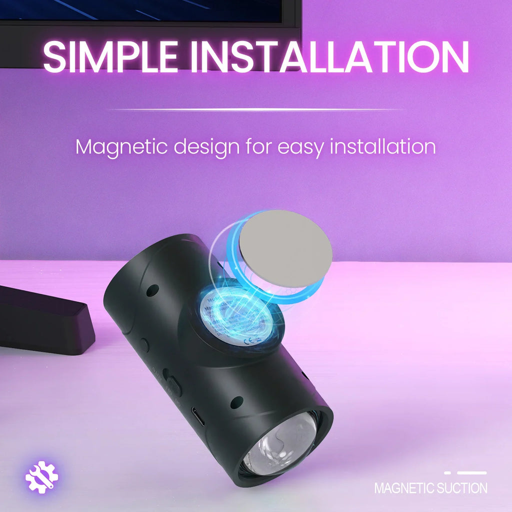 LED Motion Sensor Wall Light Rechargeable Cordless Up Down Lighting Indoor