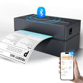 Wireless 4x6 Thermal Shipping Label Printer 300DPI Bluetooth WiFi Small Business