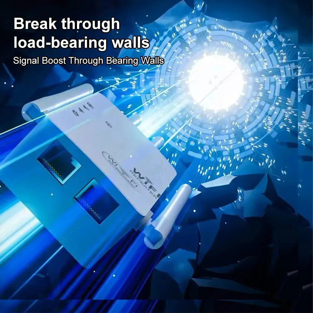1200Mbps Dual Band WiFi Extender Signal Booster Repeater 2.4G 5G