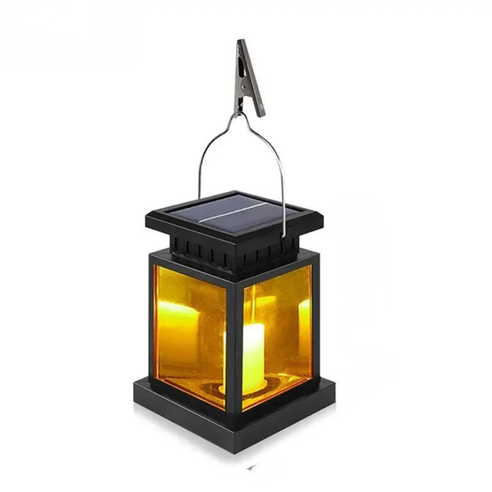 Solar LED Lanterns Outdoor Floor Hanging Balcony Garden Candle Lights Birds Decor