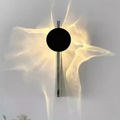 Stainless Rotatable LED Wall Sconce Creative Shadow Light Bedroom Bedside Stairs