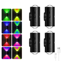 LED Motion Sensor Wall Light Rechargeable Cordless Up Down Lighting Indoor