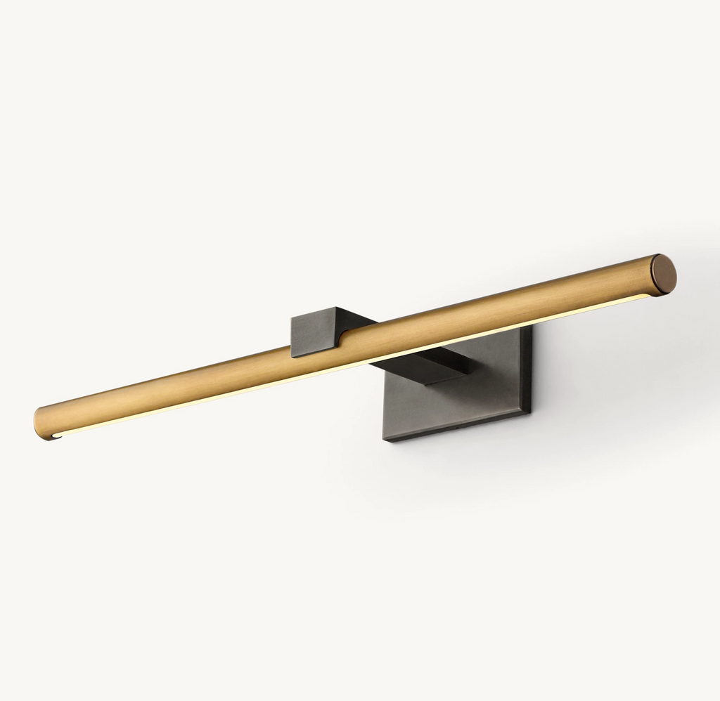 Brass LED Picture Light 12"-60" 2700K Modern Art Wall Lamp