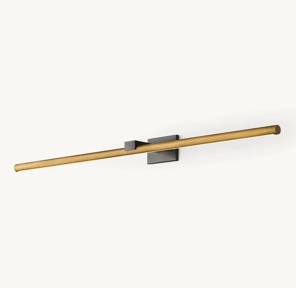 Brass LED Picture Light 12"-60" 2700K Modern Art Wall Lamp