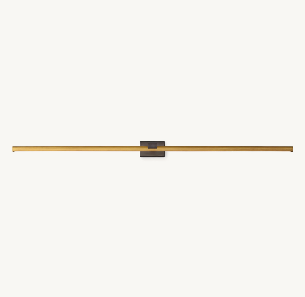Brass LED Picture Light 12"-60" 2700K Modern Art Wall Lamp